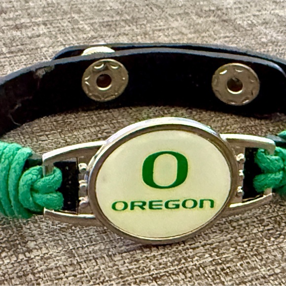 Bracelet, Duck Football Team University Of Oregon, Unisex Bracelet, College - Picture 14 of 16